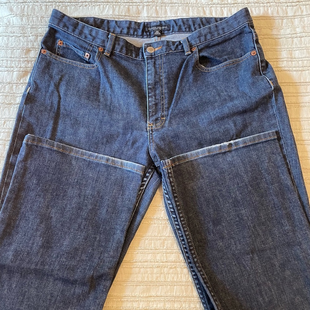Banana Republic Dark Blue Bootcut Jeans 14R